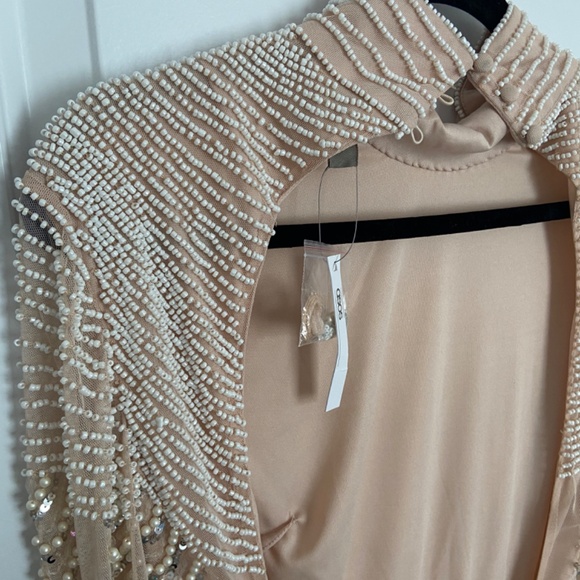New! Asos fully beaded bodycon dress - Picture 8 of 8